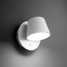 Ideal Lux - LED Stenska svetilka GIM LED/6W/230V bela