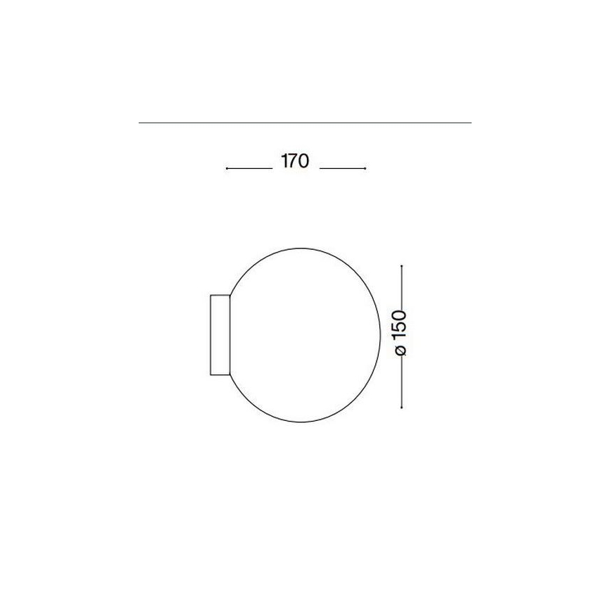 Ideal Lux - LED Stenska svetilka MAPA 1xG9/15W/230V