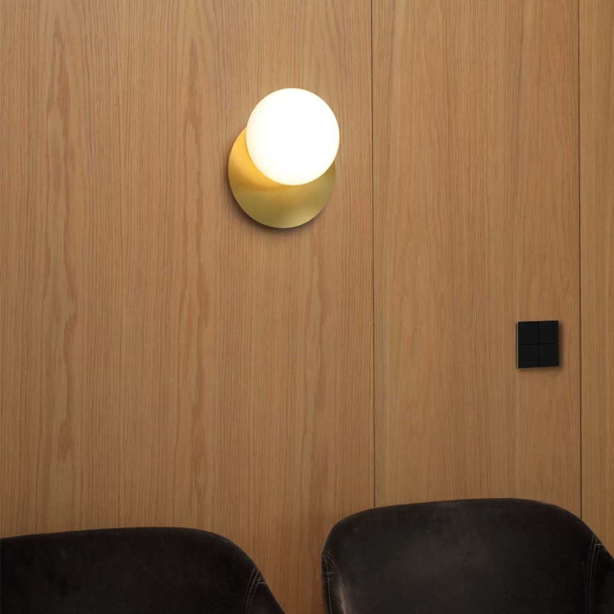 Ideal Lux - LED Stenska svetilka NINFEA 1xGX53/9W/230V zlata