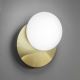 Ideal Lux - LED Stenska svetilka NINFEA LED/9W/230V zlata