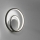 Ideal Lux - LED Stenska svetilka OZ LED/26W/230V CRI 90 črna