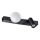 Ideal Lux - LED Stenska svetilka PING PONG 2xLED/3W/230V CRI 90 črna