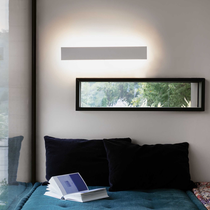 Ideal Lux - LED Stenska svetilka ZIG ZAG LED/23W/230V 53 cm CRI 90 bela
