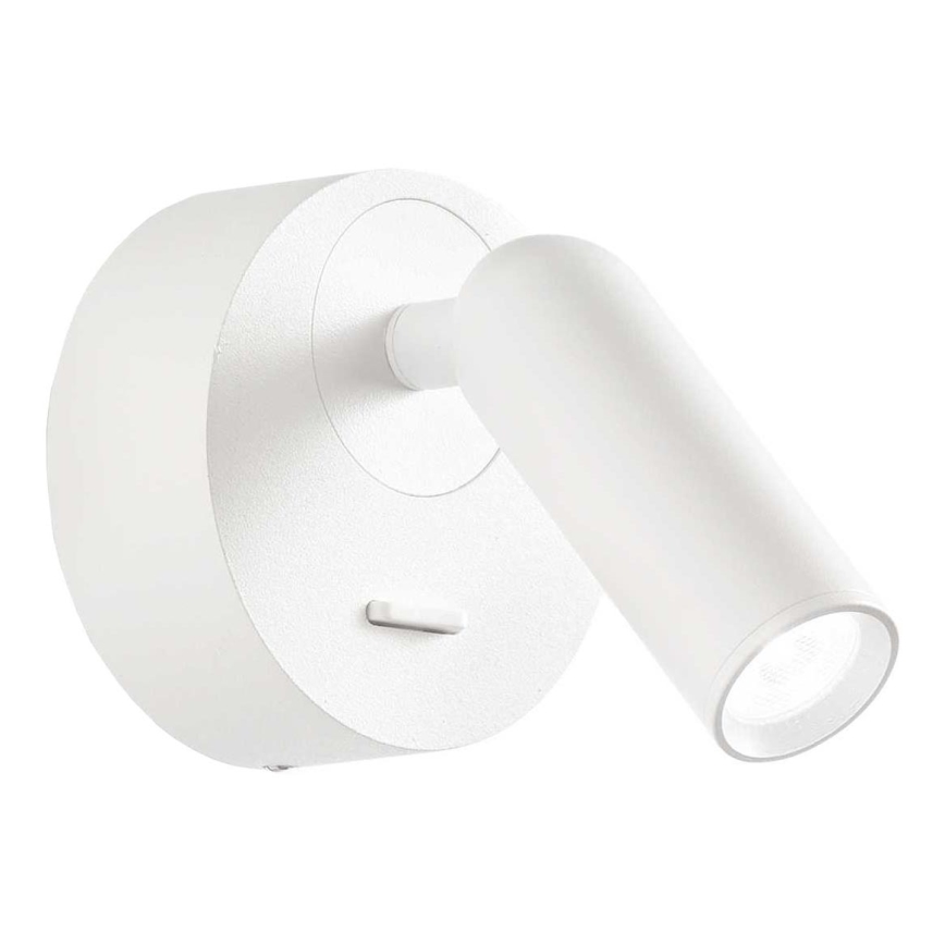 Ideal Lux - LED Stenski reflektor BEAN LED/3W/230V CRI 90 bela