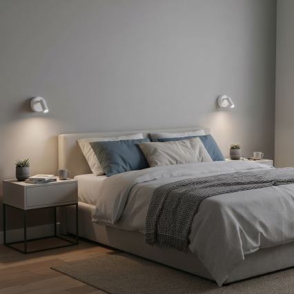 Ideal Lux - LED Stenski reflektor BEAN LED/3W/230V CRI 90 bela