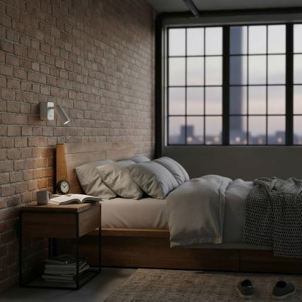 Ideal Lux - LED Stenski reflektor BEAN LED/3W/230V CRI 90 bela