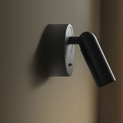 Ideal Lux - LED Stenski reflektor BEAN LED/3W/230V CRI 90 črna