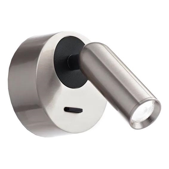 Ideal Lux - LED Stenski reflektor BEAN LED/3W/230V CRI 90 sijajni krom