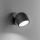 Ideal Lux - LED Stenski reflektor DODO 1xGX53/9W/230V črna