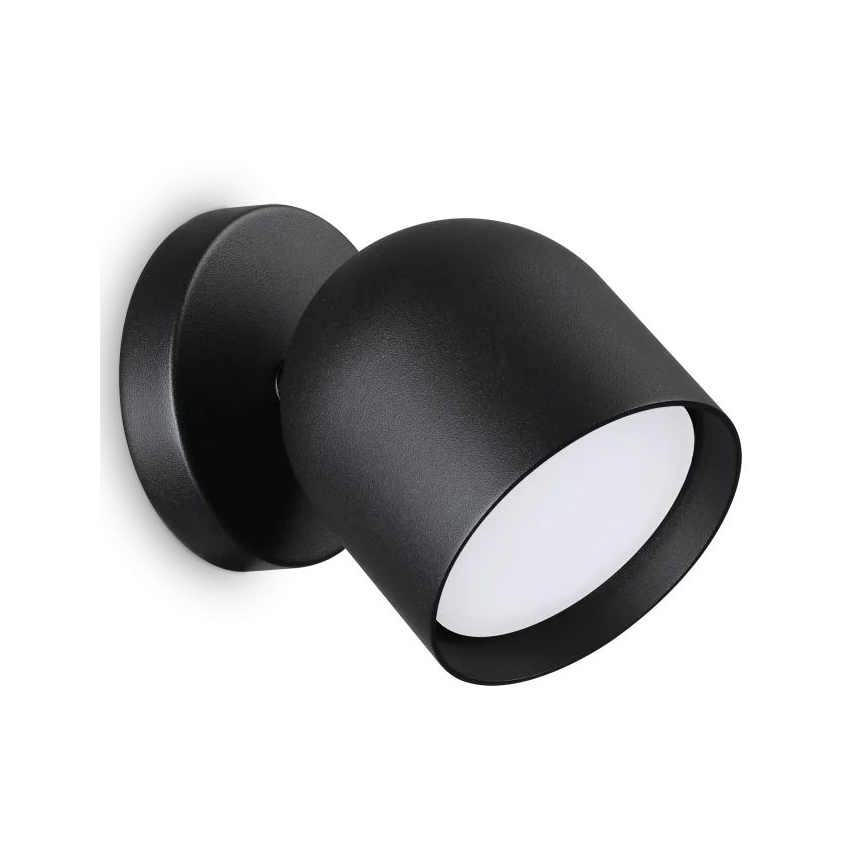 Ideal Lux - LED Stenski reflektor DODO 1xGX53/9W/230V črna