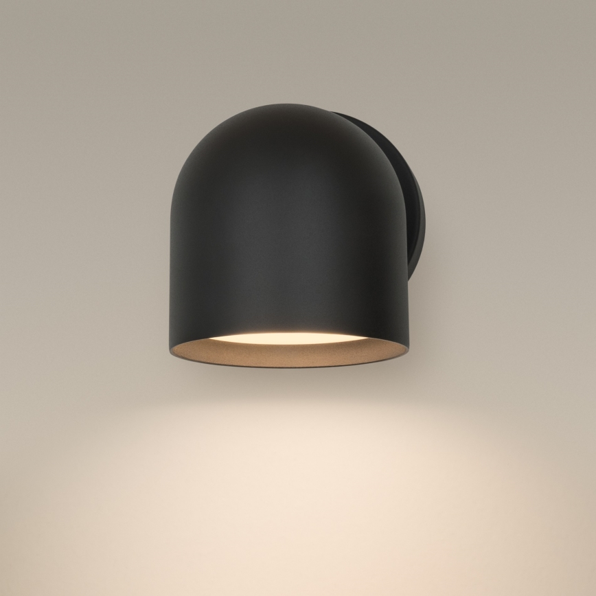 Ideal Lux - LED Stenski reflektor DODO 1xGX53/9W/230V črna