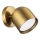 Ideal Lux - LED Stenski reflektor DODO 1xGX53/9W/230V medenina