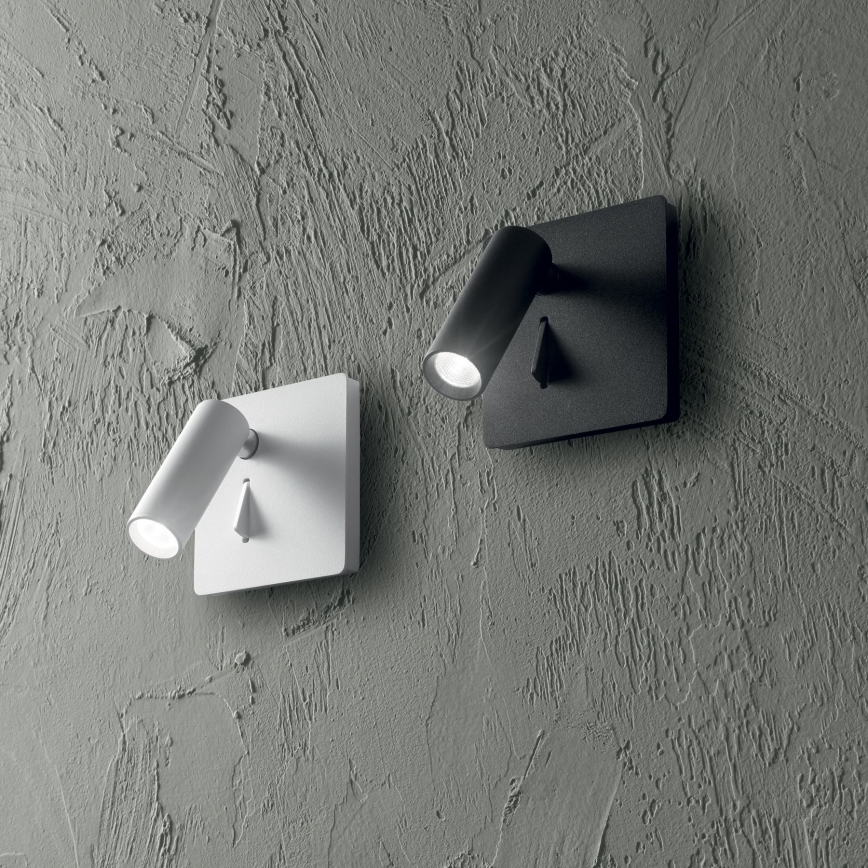 Ideal Lux - LED Stenski reflektor LITE LED/3W/230V CRI 90 bela