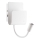 Ideal Lux - LED Stenski reflektor s fleksibilno malo svetilko PROBE LED/9,5W/230V USB CRI 90 bela