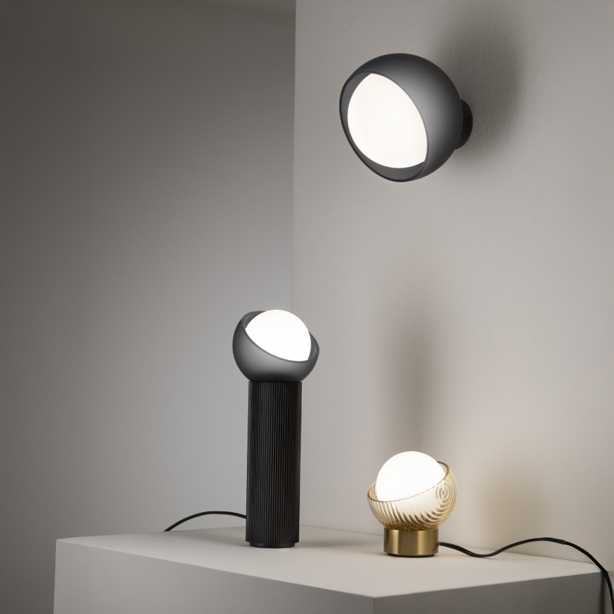 Ideal Lux - LED stensko svetilo BLOOM 1xG9/3W/230V črna