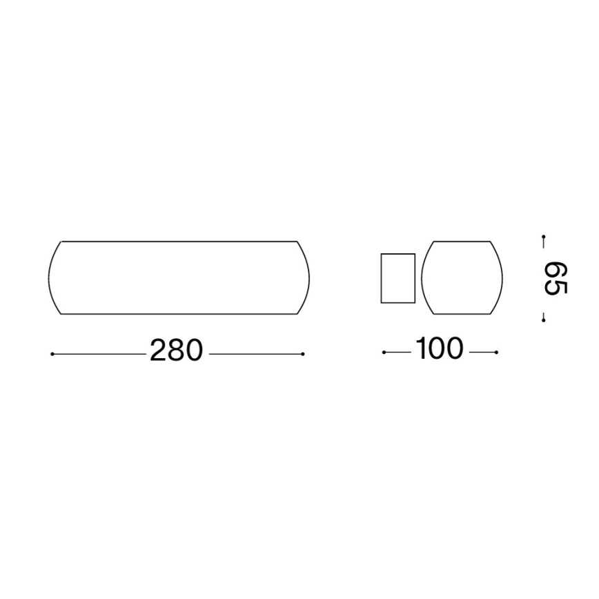 Ideal Lux - LED stensko svetilo MORIS 2xG9/3W/230V bela