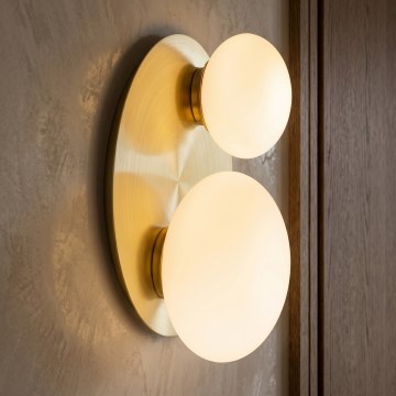 Ideal Lux - LED stensko svetilo NINFEA 2xG9/3W/230V zlato