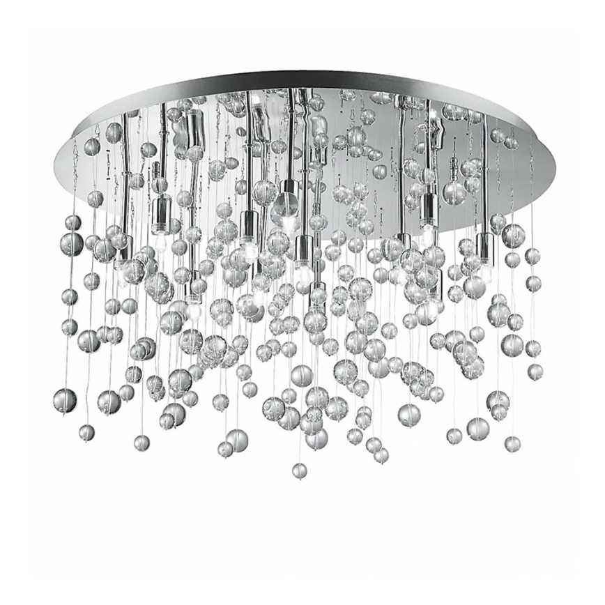Ideal Lux - LED Stropna svetilka 12xG9/3W/230V pr. 63 cm sijajni krom