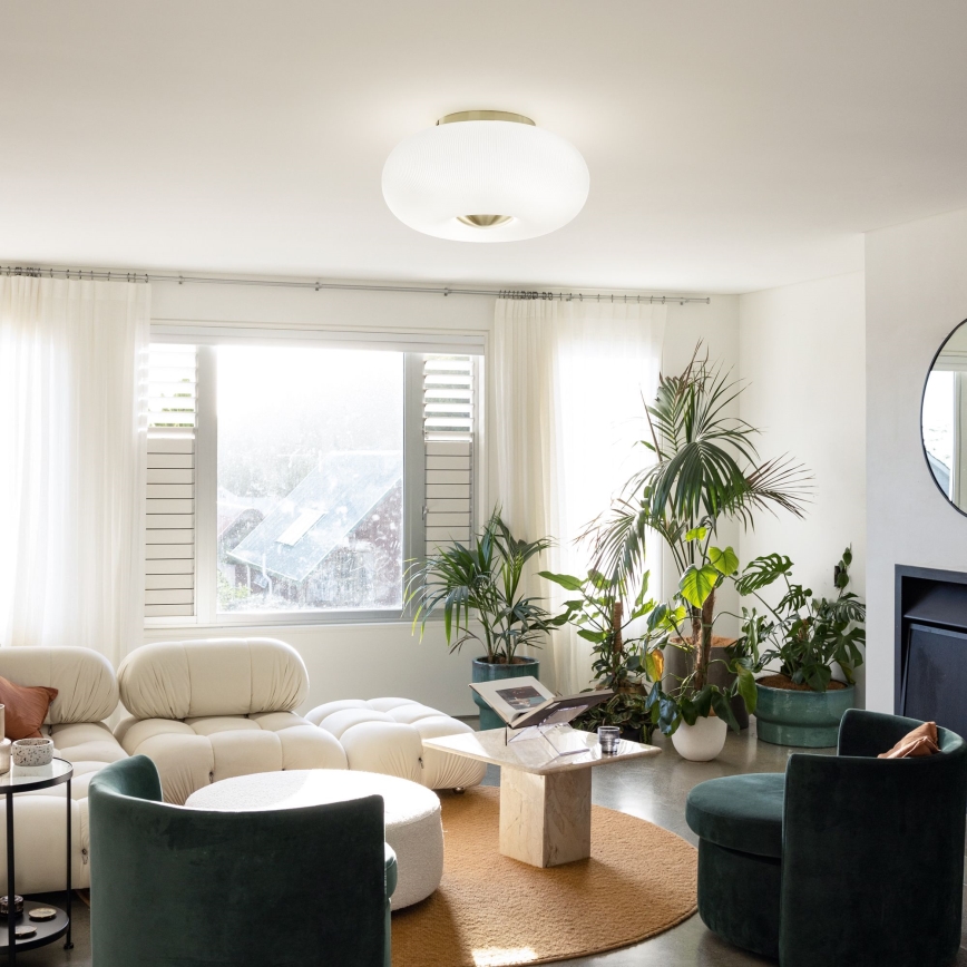 Ideal Lux - LED Stropna svetilka ARIZONA 5xGX53/9W/230V pr. 50 cm bela