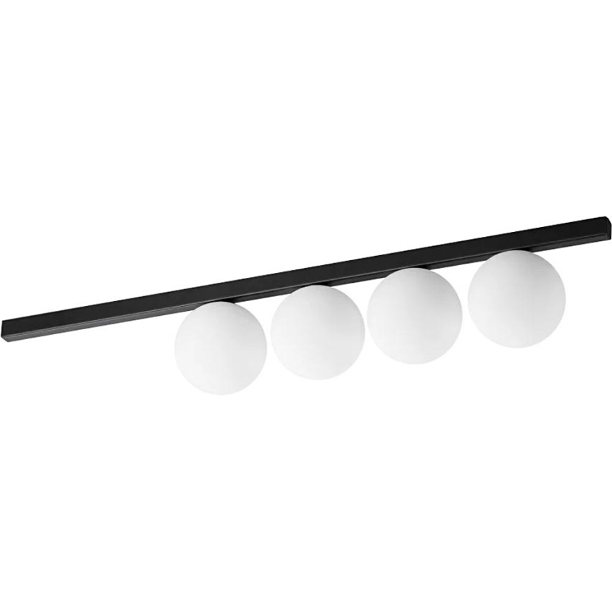 Ideal Lux - LED Stropna svetilka BINOMIO 4xG9/3W/230V črna