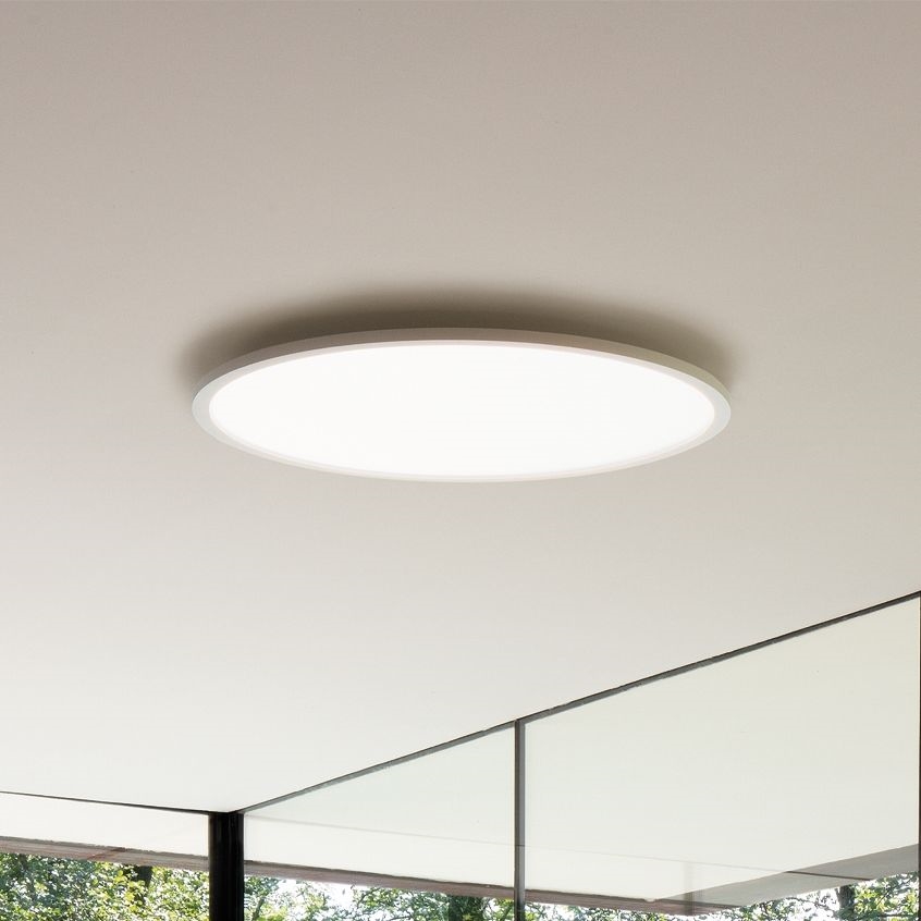 Ideal Lux - LED Stropna svetilka FLY LED/53W/230V 2700K pr. 60 cm CRI 90 IP40 bela