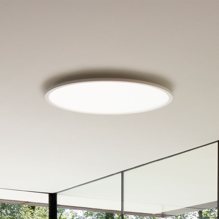 Ideal Lux - LED Stropna svetilka FLY LED/68W/230V 3000K pr. 90 cm CRI 90 IP40 bela