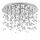 Ideal Lux - LED Stropna svetilka NEVE 8xG9/3W/230V pr. 40,5 cm krom