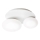 Ideal Lux - LED Stropna svetilka NINFEA 2xGX53/9W/230V bela