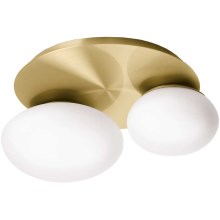 Ideal Lux - LED Stropna svetilka NINFEA 2xLED/9W/230V zlata