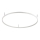 Ideal Lux - LED Stropna svetilka ORACLE S LED/53W/230V 2700K pr. 90 cm bela