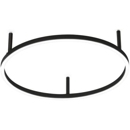 Ideal Lux - LED Stropna svetilka ORACLE SLIM LED/29W/230V 2700K pr. 50 cm črna