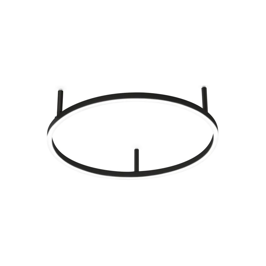 Ideal Lux - LED stropno svetilo ORACLE SLIM LED/29W/230V 2700K CRI 90 premer 50 cm črno