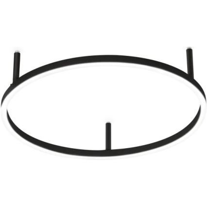 Ideal Lux - LED stropna svetilka ORACLE SLIM LED/29W/230V 4000K CRI 90, premer 50 cm, črna