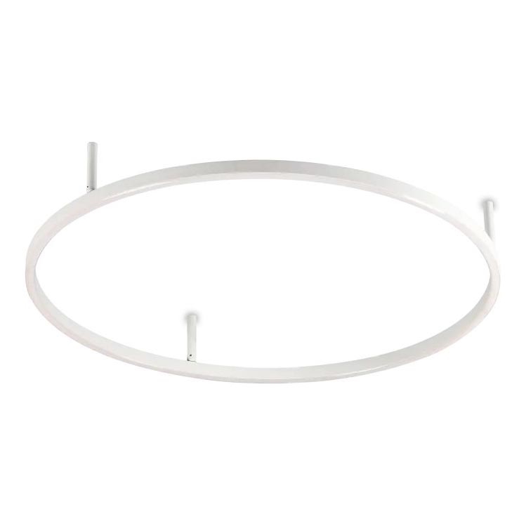 Ideal Lux - LED Stropna svetilka ORACLE SLIM LED/37W/230V 2700K pr. 70 cm bela
