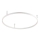 Ideal Lux - LED Stropna svetilka ORACLE SLIM LED/37W/230V 2700K pr. 70 cm bela