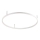 Ideal Lux - LED Stropna svetilka ORACLE SLIM LED/37W/230V 4000K pr. 70 cm bela
