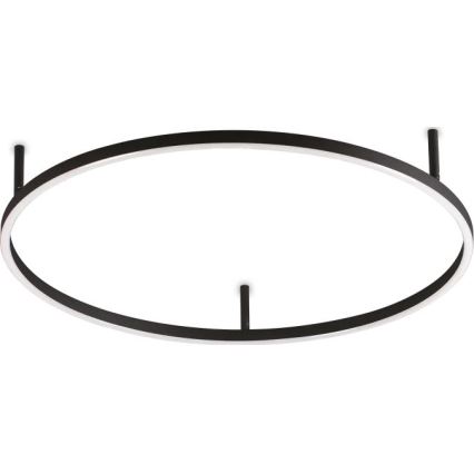 Ideal Lux - LED Stropna svetilka ORACLE SLIM LED/37W/230V 4000K pr. 70 cm črna