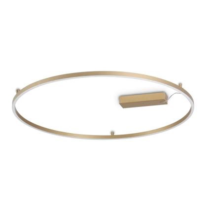 Ideal Lux - LED stropna svetilka ORACLE SLIM LED/53W/230V 3000K CRI 90 premer 90 cm zlata
