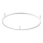 Ideal Lux - LED Stropna svetilka ORACLE SLIM LED/55W/230V 3000K pr. 90 cm bela
