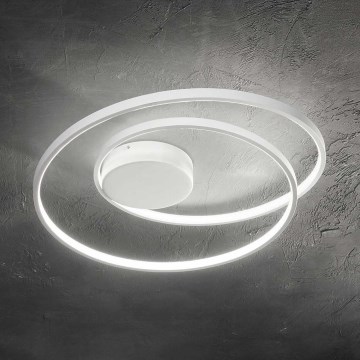 Ideal Lux - LED Stropna svetilka OZ LED/47W/230V pr. 60 cm CRI 90 bela