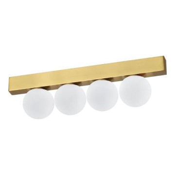 Ideal Lux - LED Stropna svetilka PING PONG 4xLED/3W/230V CRI 90 medenina