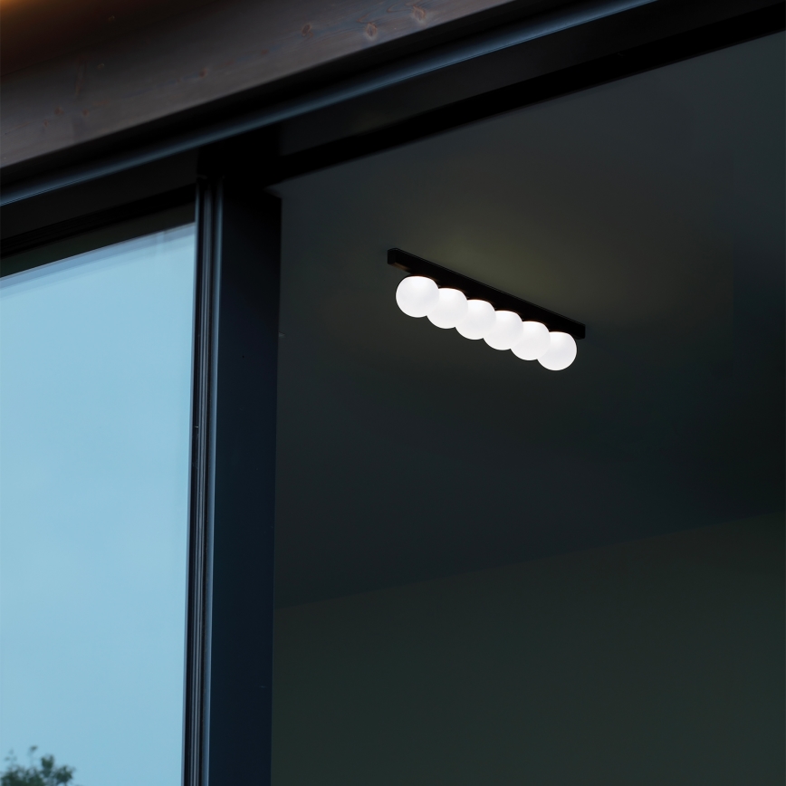 Ideal Lux - LED Stropna svetilka PING PONG 6xLED/3W/230V CRI 90 črna