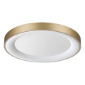 Ideal Lux - LED stropna svetilka PLANET LED/25W/230V CRI 90 premer 50 cm medenina