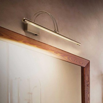 Ideal Lux - LED Svetilka za slike BOW LED/8W/230V 76 cm CRI 90 zlata