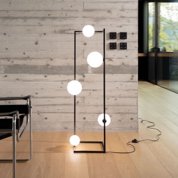 Ideal Lux - LED Talna svetilka ANGOLO 5xG9/3W/230V črna