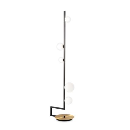Ideal Lux - LED Talna svetilka BIRDS 5xG9/3W/230V črna/zlata