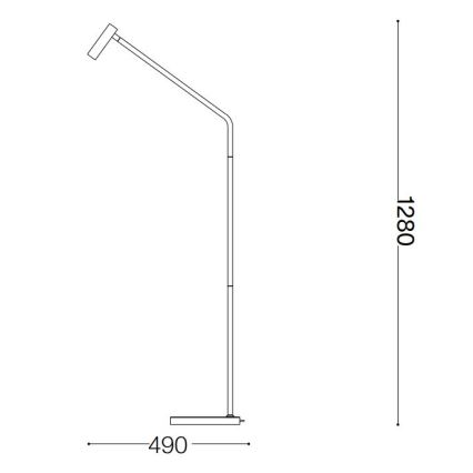 Ideal Lux - LED Talna svetilka EASY LED/3,5W/230V CRI 90 bela
