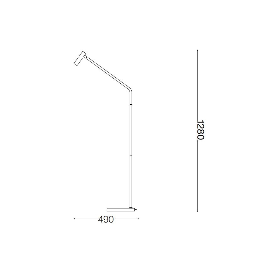 Ideal Lux - LED Talna svetilka EASY LED/3,5W/230V CRI 90 črna