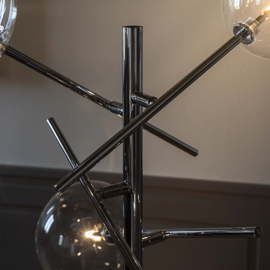 Ideal Lux - LED Talna svetilka EQUINOXE 4xG4/2W/230V sijajni krom/prozorna