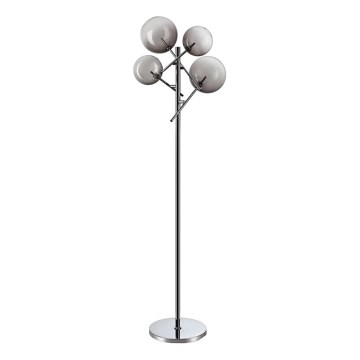 Ideal Lux - LED Talna svetilka EQUINOXE 4xG4/2W/230V sijajni krom/dimna